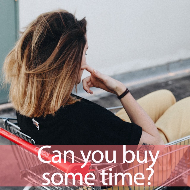 「バイ」と「タイム」を知ってれば…ゼッタイ話せる英会話→ Can you buy some time?